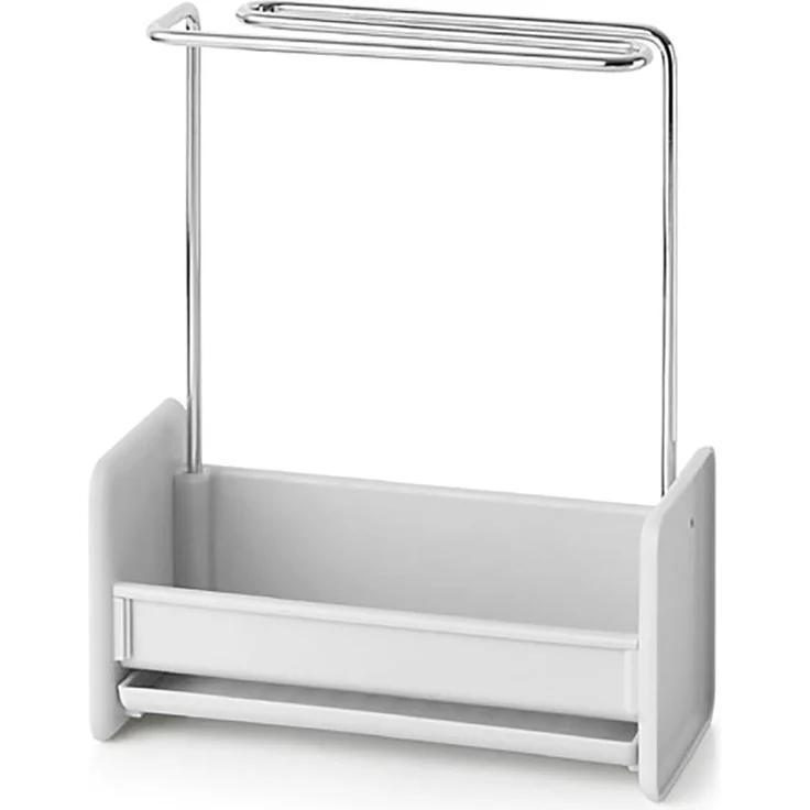Abtropfgestell, Edelstahl, Silber, 18 x 8 cm – Bild 1