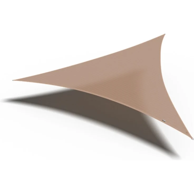 Coolfit Sonnensegel 3-Eck, sand – Bild 1