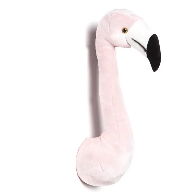 Wild & Soft Flamingo Sophia Tierkopf Rosa