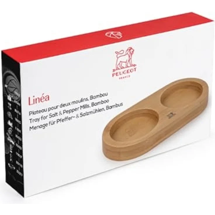 Peugeot Linea Bambus Mühlen- untersetzer 16cm natur – Bild 5