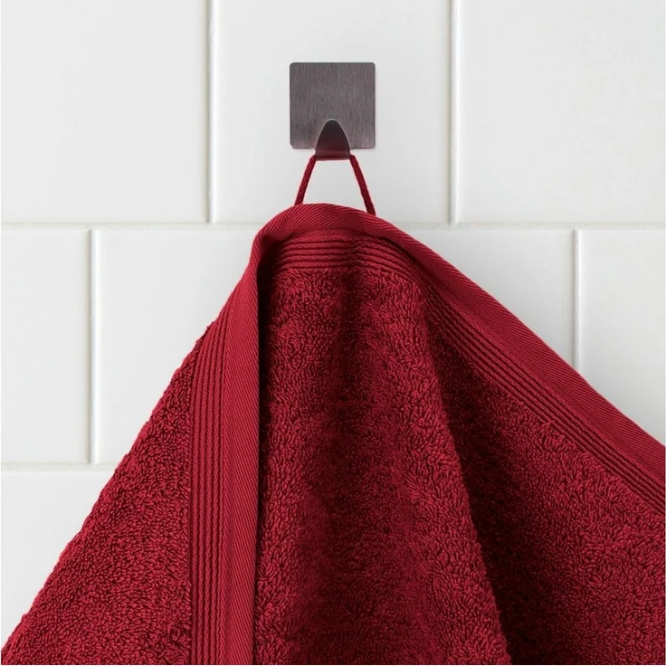 möve Superwuschel Gästetuch 30 x 50 cm aus 100% Baumwolle, ruby 3er Set – Bild 2