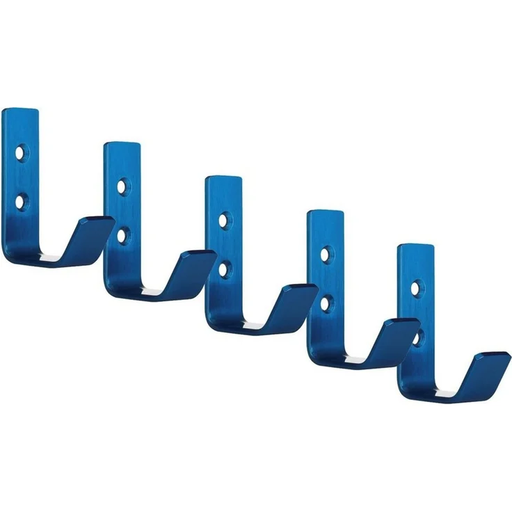 SO-TECH® Kleiderhaken Loxten 60 x 20 x 45 mm oder 142 x 20 x 45 mm Edelstahl, (5-St), verschiedene Farben Garderobenhaken Wandhaken bunt – Bild 1