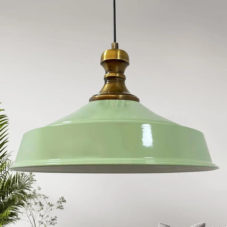 Bamyum Pendelleuchte Bamyum Asletl-Knob Industrie Pendelleuchte, 41 cm Moderne Metall Lampe – Bild 1