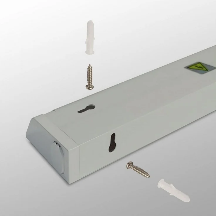 Maxkomfort LED Unterbauleuchte schwenkbar & 3-Stufen-Dimmfunktion - 36cm/56cm/90cm in Weiß/Grau, LED fest integriert, 3 Lichtfarben, Warmweiß/Kaltweiß/Neutralweiß, 3000K/4000K/6000K, Küchenleuchte 3-Stufen-Dimmbar, schwenkbar, 3 Lichtfarben, IP20 – Bild 4