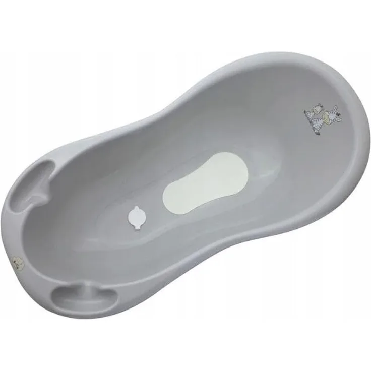 Maltex Markenbadewannen und Markensitze Badewanne 100CM mit Stopfen und Antirutschmatte