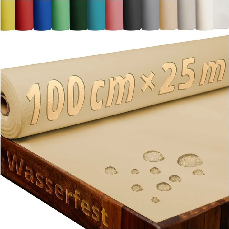 DecoHomeTextil Heimtextilmanufaktur Tischdecke Rolle Vliesstoff Tischläufer Vlies wasserabweisend – Bild 5