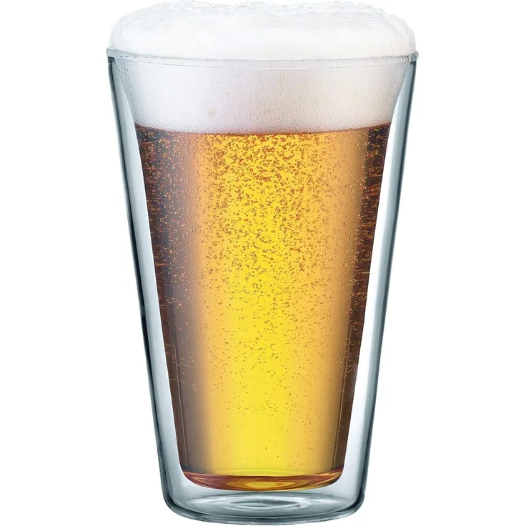 Bodum Canteen 2 Stk. Glas Doppelwandig 0,4 L 2er Set