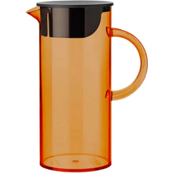 Stelton EM77 Kanne mit Deckel 1,5 L Saffron – Bild 5