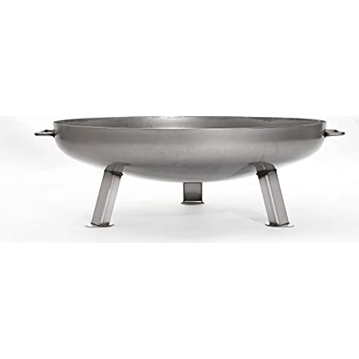 Czaja Feuerschalen® Edelstahl Feuerschale Bonn Ø 60 cm aus rostfreiem, hitzebeständigem Edelstahl, Rostfreie Feuerschale für den Garten und Terrasse – Bild 5