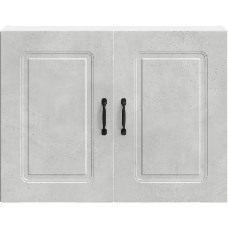 vidaXL Küchen-Hängeschrank Kalmar Betongrau Holzwerkstoff 853591 – Bild 9