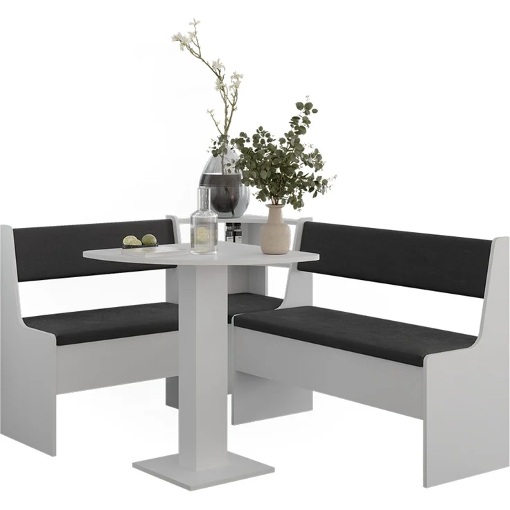 Eckbankgruppe Roman Weiß 60 x 60 cm Vicco – Bild 6
