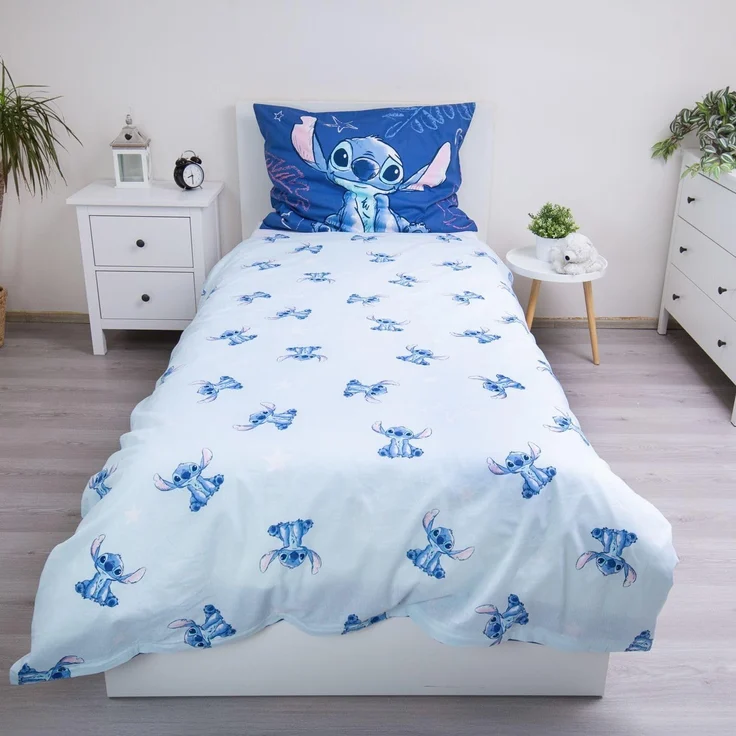 Disney Lilo & Stitch Bettwäsche Aloha Design 140x200 cm 70x90 cm Baumwolle – Bild 5