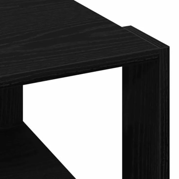 vidaXL Couchtisch Schwarz Eichen-Optik 85 x 55 x 31 cm 862042 – Bild 5