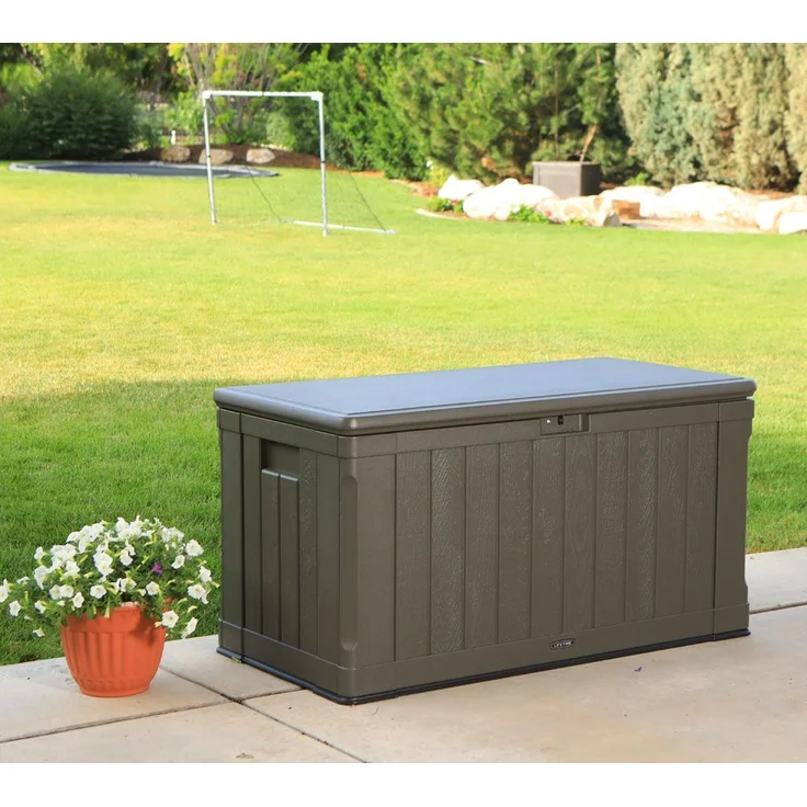 Lifetime Kunststoff Gartenbox 440 L | Auflagenbox