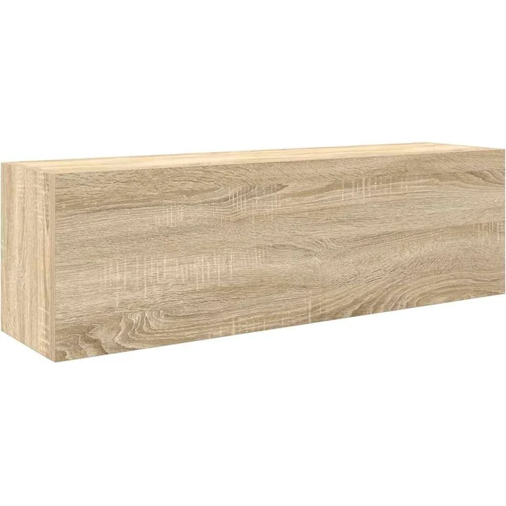vidaXL Bad-Wandschrank Sonoma-Eiche 100x25x30 cm Holzwerkstoff 860096 – Bild 2