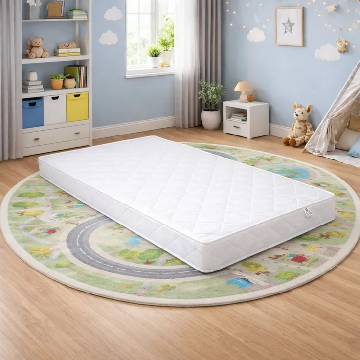 Kindermatratze Babymatratze 11 cm atmungsaktiv weich Baumwolle H2, Best for Kids, 11 cm hoch, (Einzelartikel, 1 × Babymatratze), Atmungsaktiver Schaumkern, fördert gesunde Wirbelsäulenhaltung