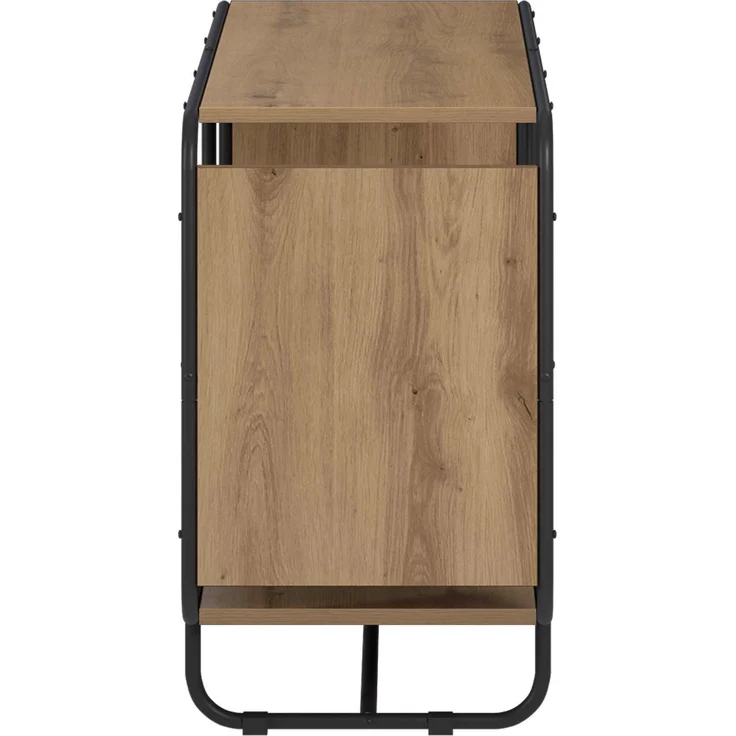 vidaXL Sideboard Artisan-Eiche 93.5 x 37.5 x 64.5 cm Holzwerkstoff 8007947 – Bild 4