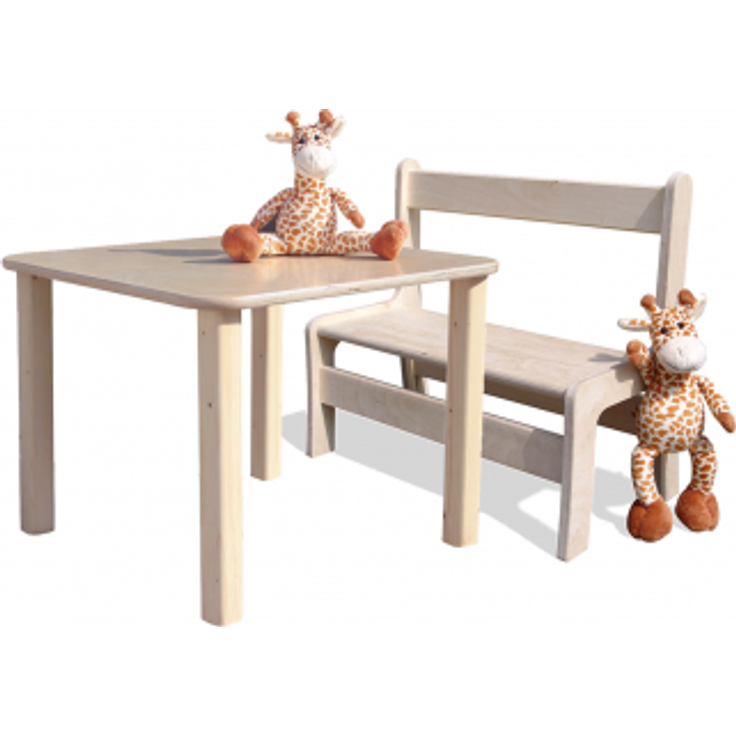 ELI Kinderset - 4 Hocker - Geschliffen