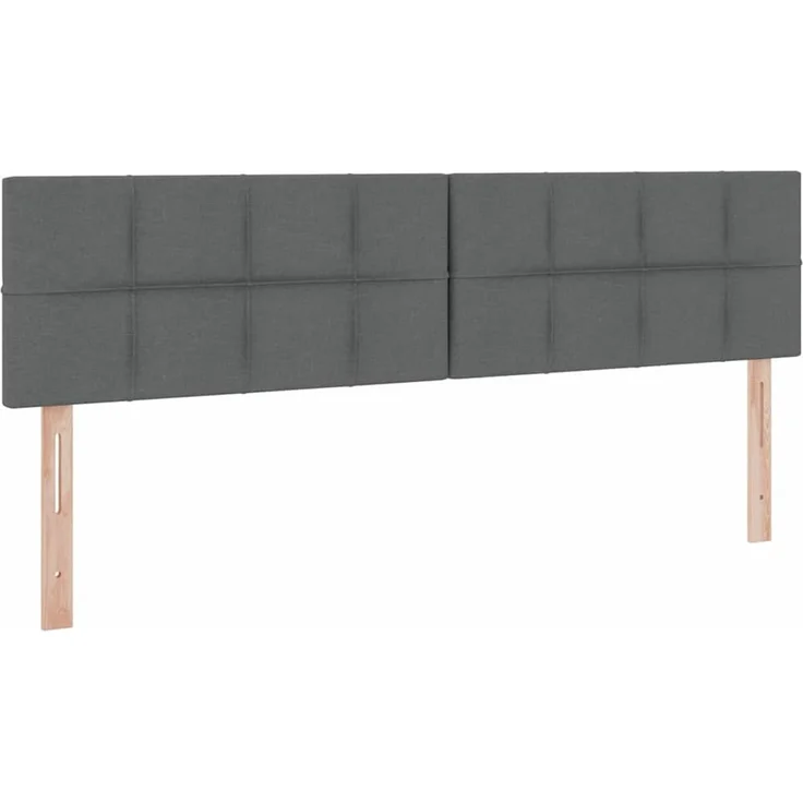 vidaXL LED-Speicherbett mit Matratze Dunkelgrau 180 x 200 cm Stoff 3371161 – Bild 10