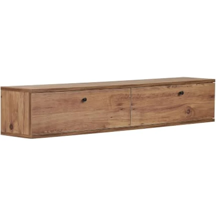 Skye Decor Lowboard Ligne 140, wandmontiert in Atlantikkiefer, 140 cm breit mit Stauraum – Bild 6