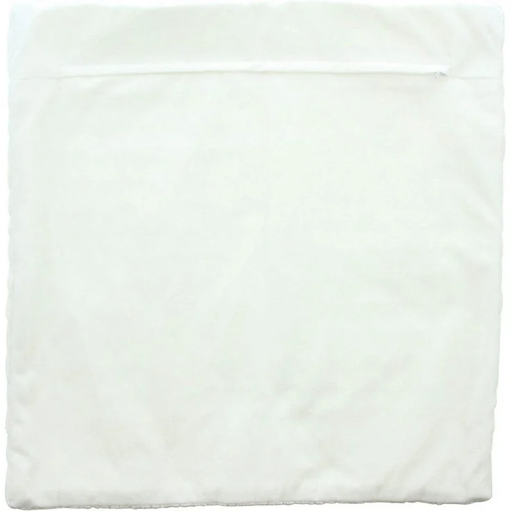 Dekoleidenschaft Kissenhülle "Zopfmuster" in creme, 45x45 cm, samtig weich, Dekokissenbezug, Zierkissenhülle, Kissenbezug, Sofakissen, Couchkissen Hülle Bezug – Bild 2