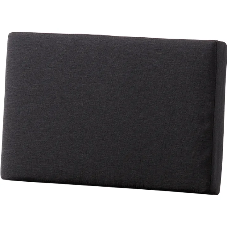 Sieger Lugo Seitenkissen nieder wetterfestes Seitenkissen für Loungeset Lugo, Sunproof® Polypropylen Dunkelgrau, 53 x 8 x 34