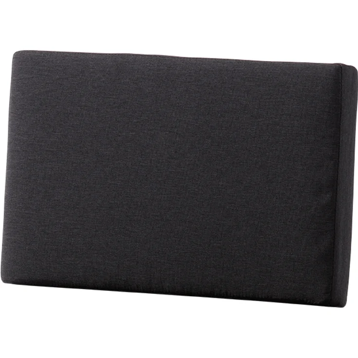 Sieger Lugo Seitenkissen nieder wetterfestes Seitenkissen für Loungeset Lugo, Sunproof® Polypropylen Dunkelgrau, 53 x 8 x 34 – Bild 1
