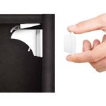 Norjews Baby Sicherheit Magnetisches Schrankschloss(20 Schlösser + 3 Schlüssel) | zum Kindersicherung Schloss für Schränke und Schubladen | Unsichtbare | Klebeband | Ohne Bohren oder Werkzeug