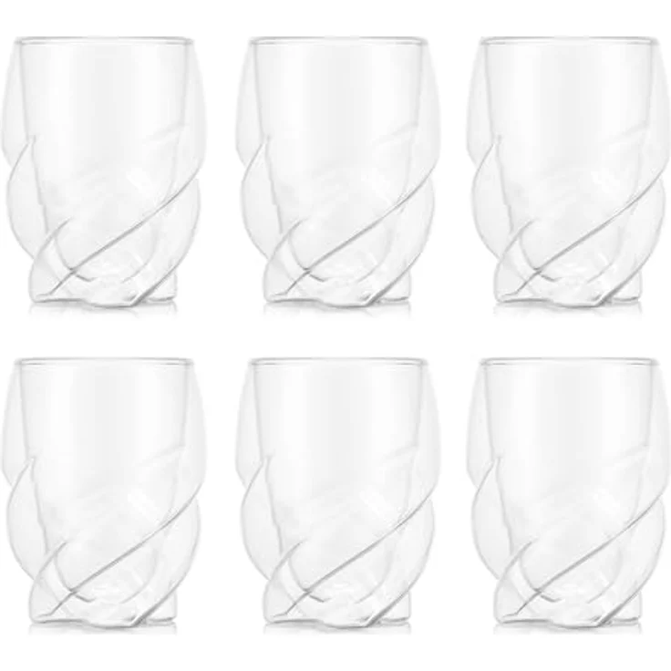 Bodum 2 Stück Glas doppelwandig 0.27l Pavina Paris transparent klar – Bild 2