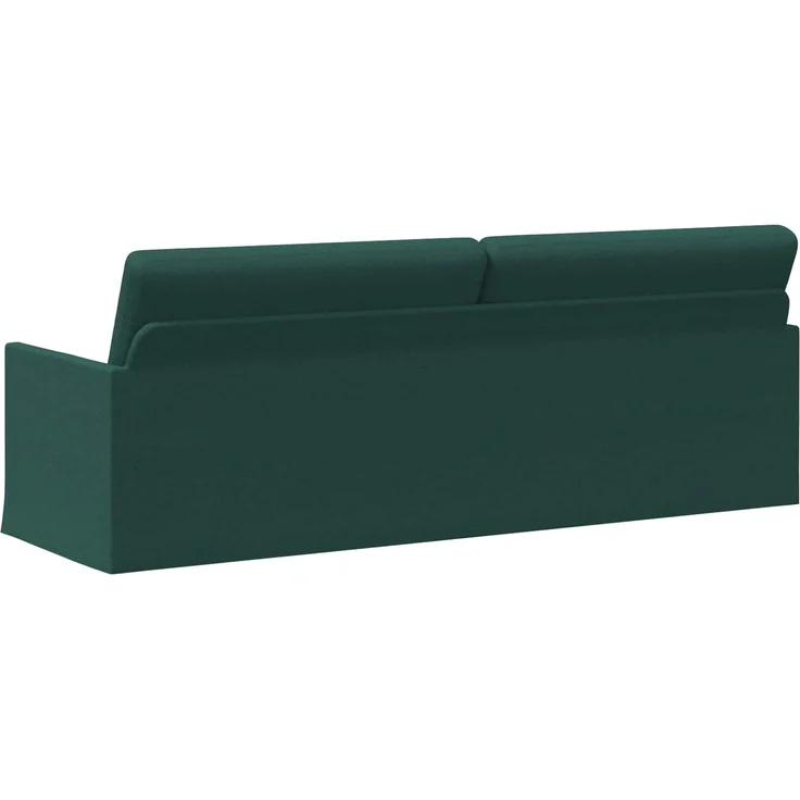 vidaXL 3-Sitzer Sofa Dunkelgrün 220 x 81 x 82 cm Stoff 42041144 – Bild 4