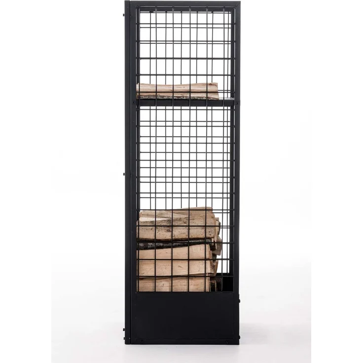 CLP Kaminholzständer Forrest,schwarz – Bild 5