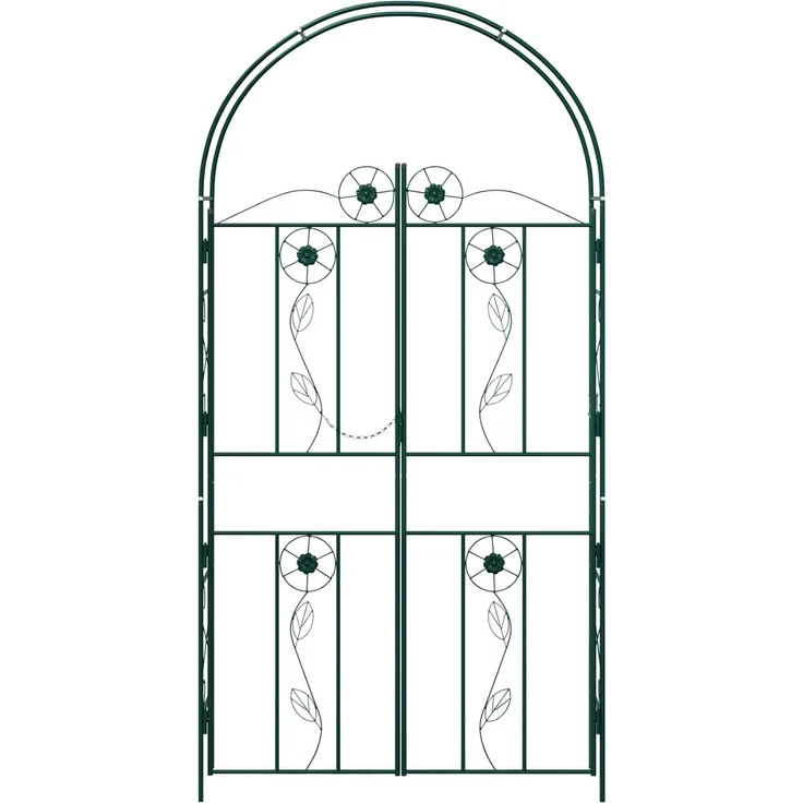 vidaXL Gartenbogen Uni Grün 115 x 37 x 226 cm 42021349 – Bild 6