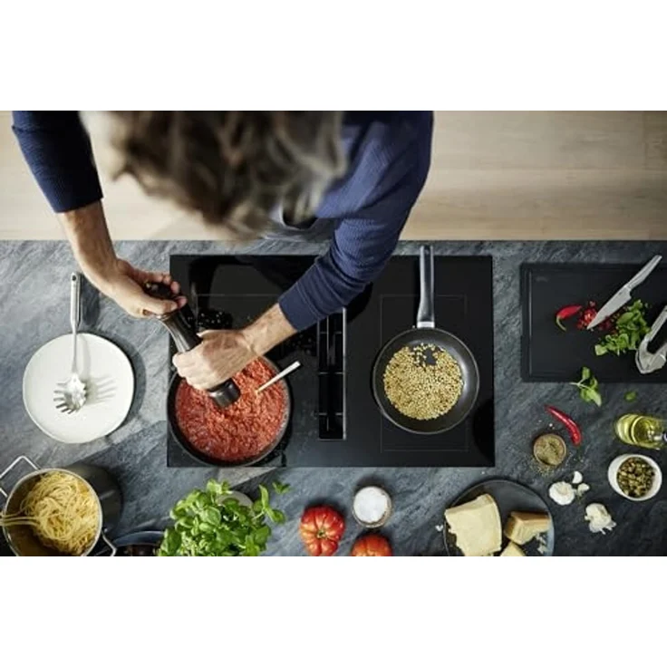Fissler Schälmesser Essential, handlich, Halbkropf, gerade Schneide, gewölbter Klingenrücken – Bild 5