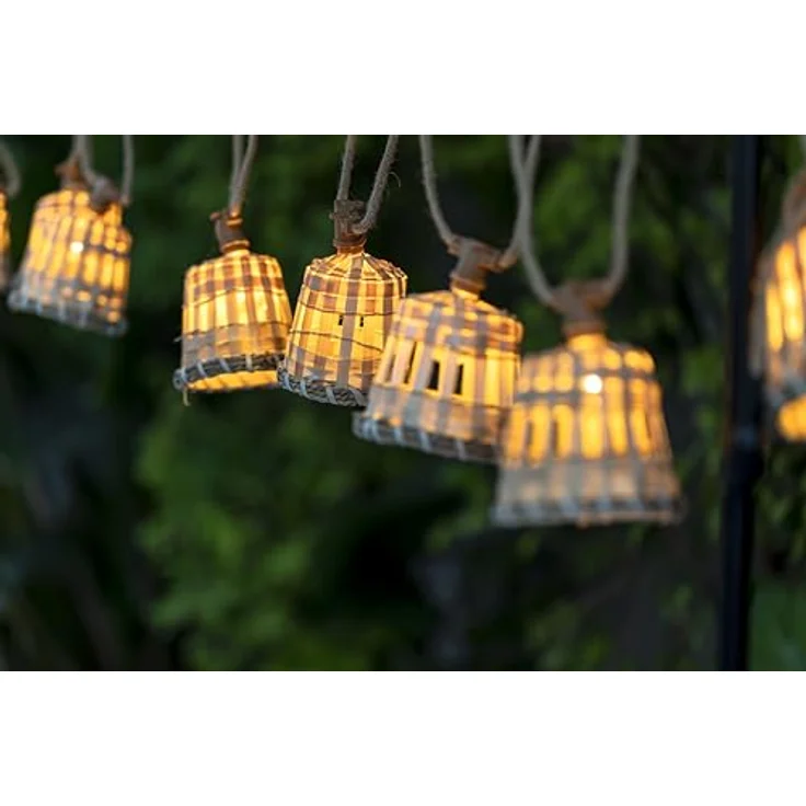 New Garden AURORA GUIRLANDA Solar Jute – Bild 7