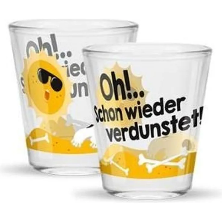Schnapsglas Verdunstet 6cl