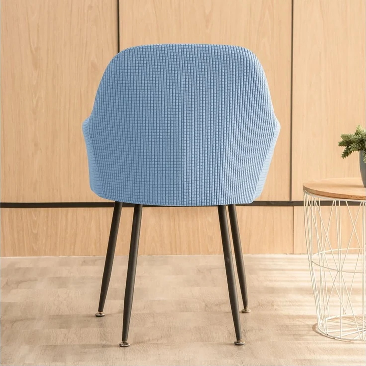 Zyronn Stuhlhusse Stretch Stuhlhussen-Bezüge Mit Armlehne, Stuhlhusse – Bild 4