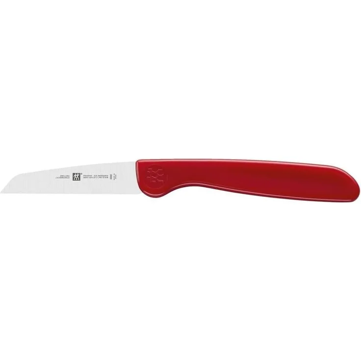 Zwilling Küchenmesser, Edelstahl rot, 7 cm