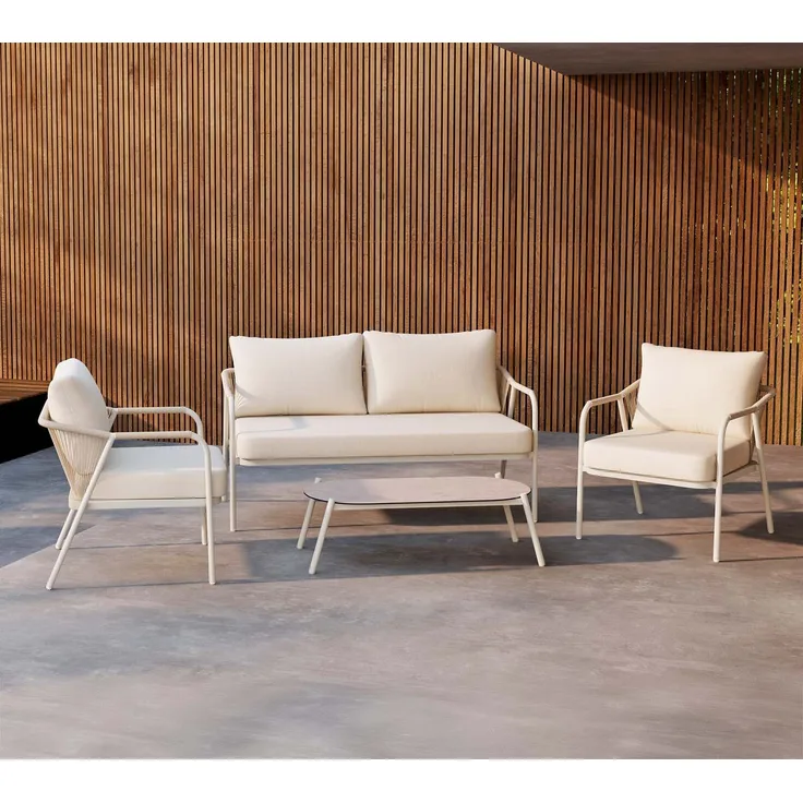 VENTURE HOME Sicily | Alu Gartenmöbel Lounge Set |