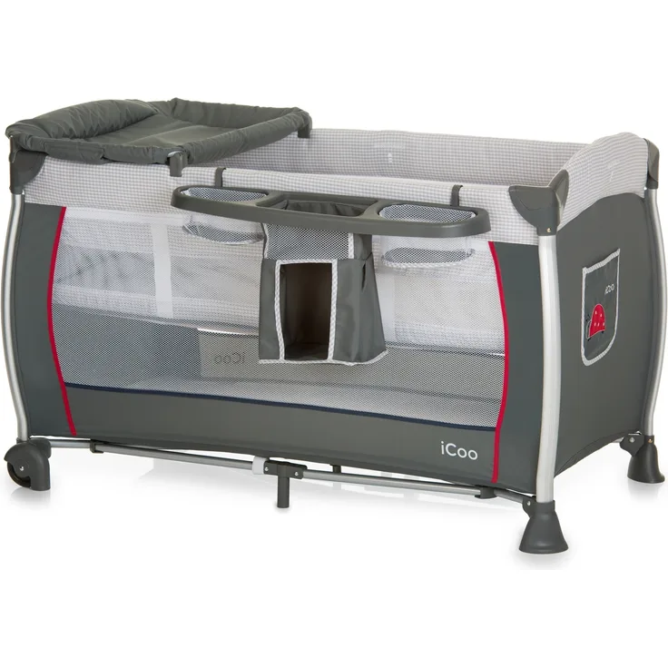 Hauck Close N Stop Treppengitter inklusive 21 cm Verlängerung/Türschutzgitter/96 – 101 cm/ohne Bohren Kinder/Hunde/kombinierbar mit Y-Spindel für Geländer/beidseitig schwenkbar/Metall/charcoal (grau)