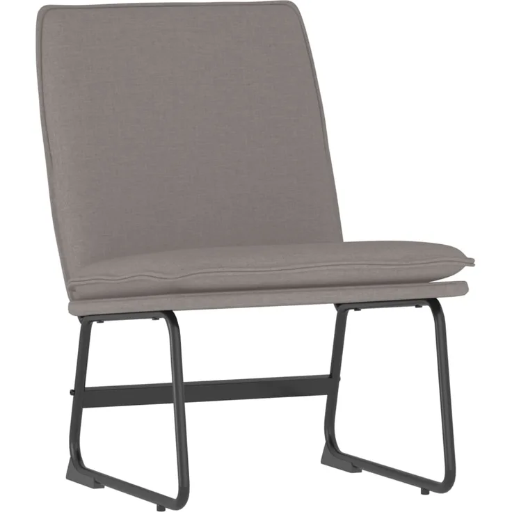 vidaXL Loungesessel Taupe 52x75x76 cm Stoff 351317
