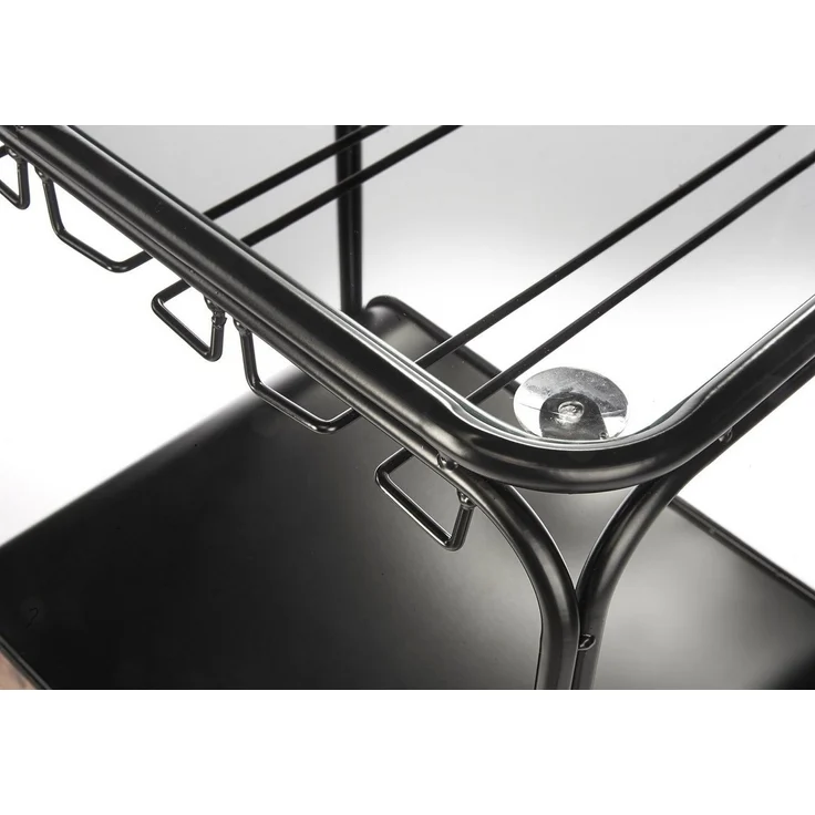 Kobolo Regal Weinregal Barregal - BARI - aus Metall und Holz – Bild 3