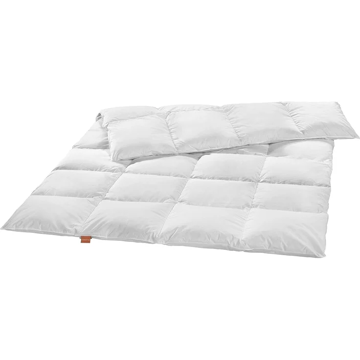 sleepling Gänsedaunenbettdecke Premium Luxus, Füllung: 100% Gänsedaunen, Bezug: 100% Baumwolle, hergestellt in Deutschland, verschiende Wärmeklassen und Größen – Bild 1