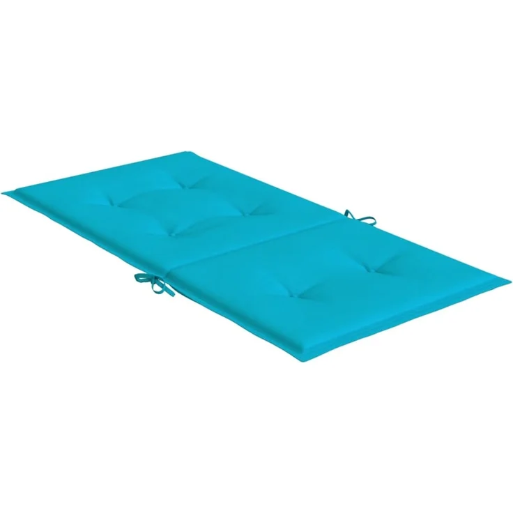 vidaXL Niedriglehner-Auflagen 6 Stk. Türkis Stoff 361339 – Bild 6