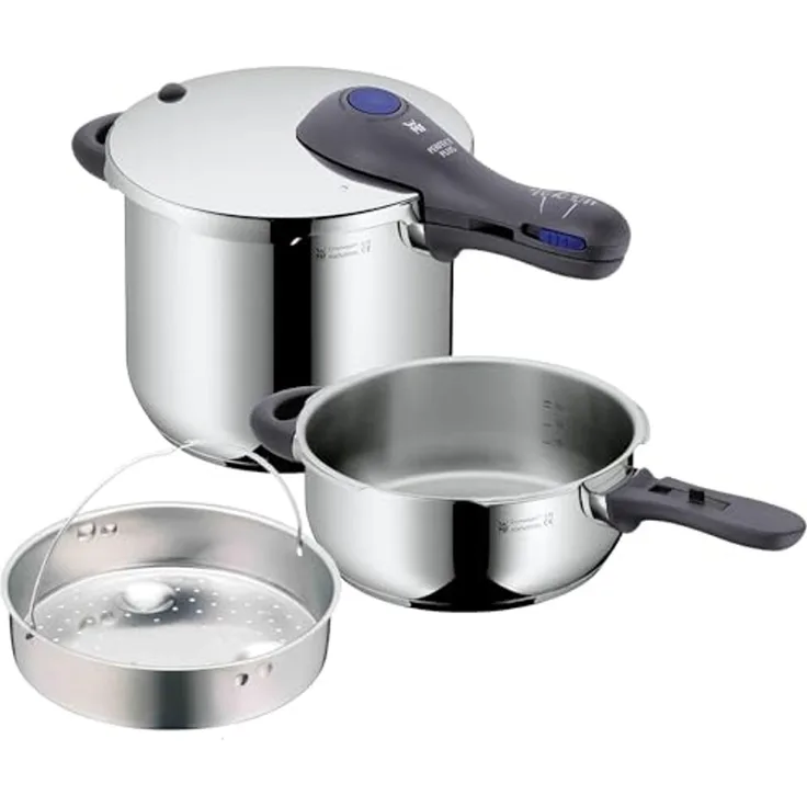 WMF Perfect Plus One Pot Schnellkochtopf-Set, 6,5 und 3,0 Liter 1512001135