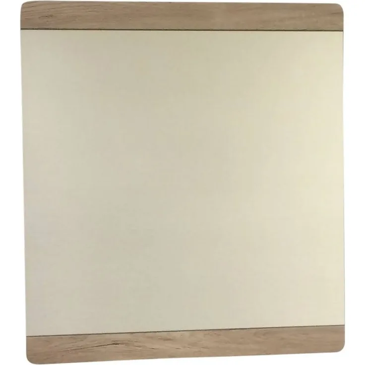 Badezimmer Spiegel Malea in Eiche San Remo hell 65 x 70 cm