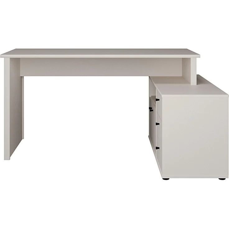 FORTE Eckschreibtisch Tempra, viel Stauraum, Breite 151 cm – Bild 3