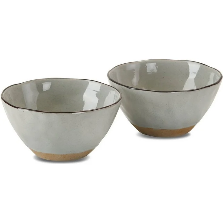 Mirabeau Geschirr-Set Schüssel 6er Set Biarré grau, Steinzeug – Bild 3