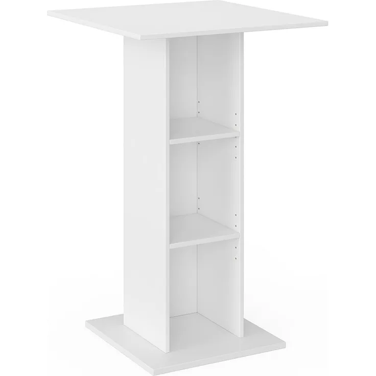 Bartisch Rodeo Weiß 70 x 70 cm Vicco