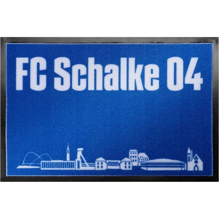 FC Schalke 04 Fußmatte Fußmatte Skyline, rechteckig