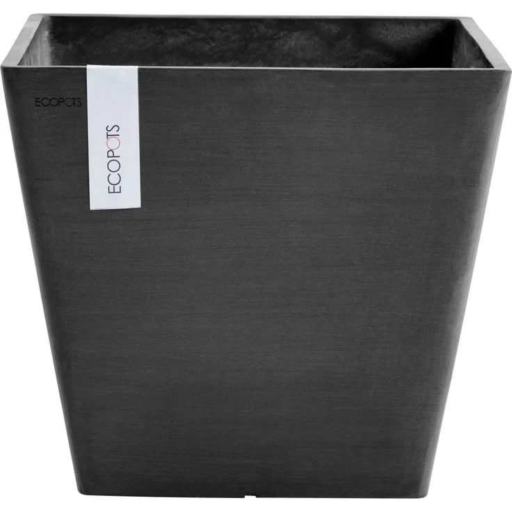ECOPOTS Blumentopf ROTTERDAM Dark Grey, BxTxH: 50x50x44 cm – Bild 5
